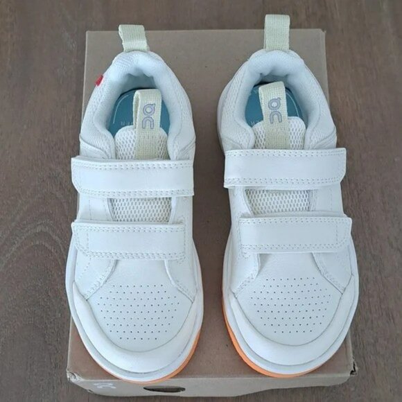 On THE ROGER Kids - Color: Ivory / Orange - Size: Kid 10.5 - Picture 2 of 9